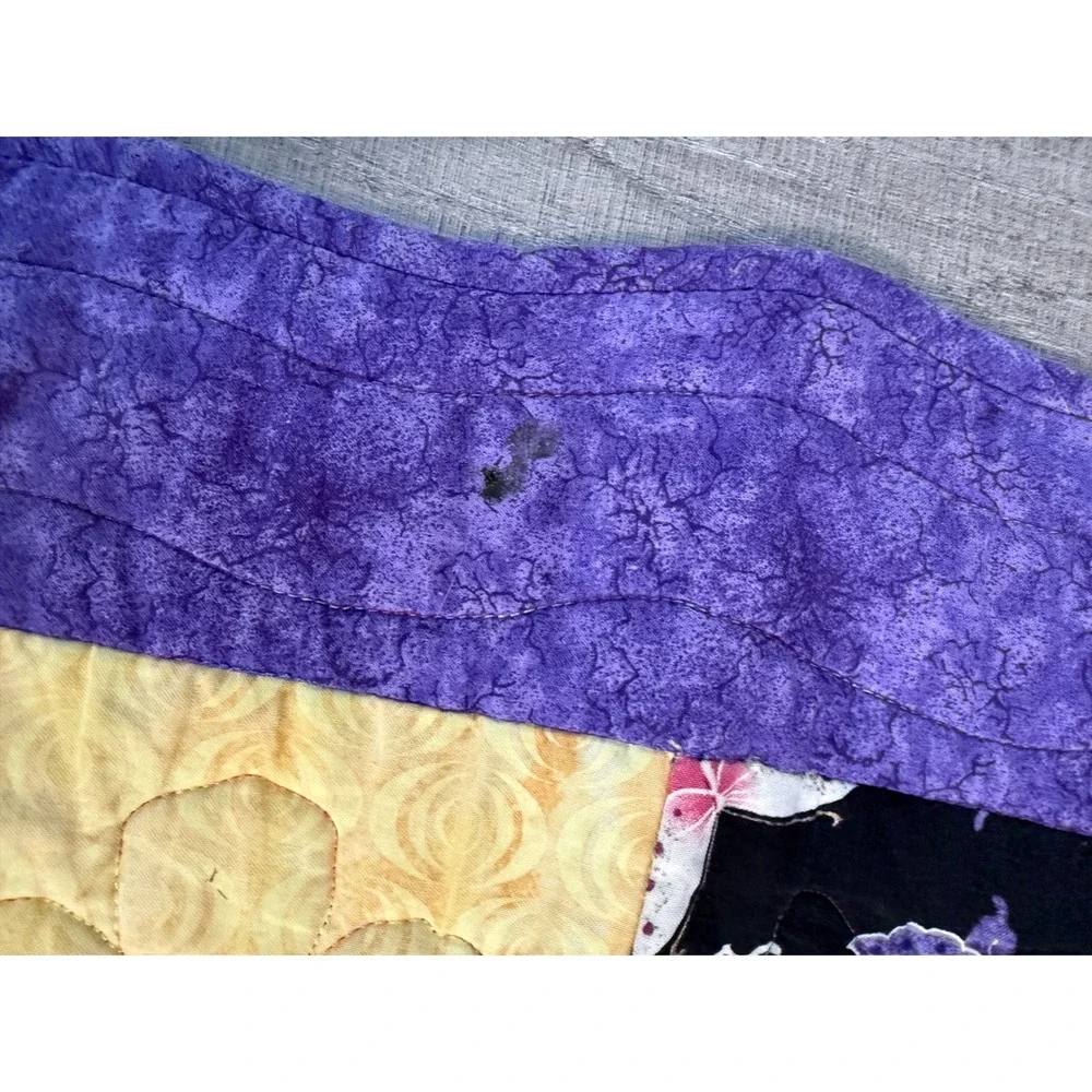 Handmade Butterfly Patchwork Quilt / Wall Hanging
